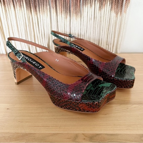 NWB Y/Project Open Toe Mules - Picture 2 of 11